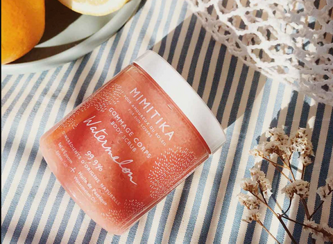 Mimitika: Gommage Corps watermelon (Exfoliante corporal de sandía)