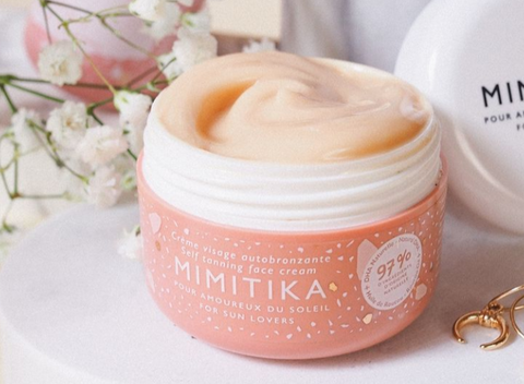 Mimitika: Crème Visage Autobronzante (Crema facial bronceadora)