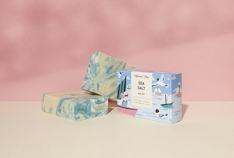 Helemaal Shea: Sea Salt soap (Jabón de Sal Marina)