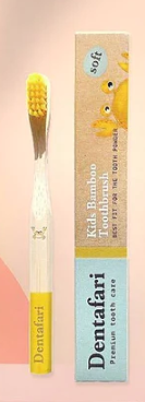 Dentafari: Kids Bamboo Toothbrush (Cepillos de dientes Infantiles)