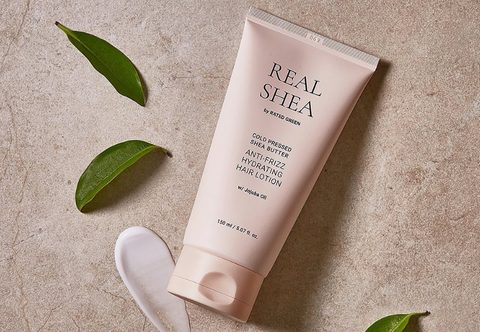 Rated Green: Real Shea Anti-Frizz Hydrating Hair Lotion (Loción anti-encrespamiento)