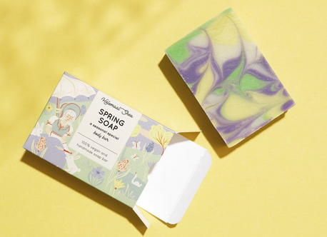 Helemaal Shea: Spring Soap (Jabón de primavera)