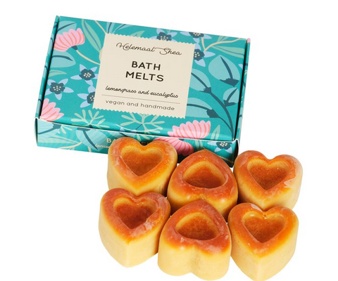 Helemaal Shea: Bath Melts - Lemondgrass & Eucalyptus (Aceite de baño sólido de Lemondgrass y Eucalipto)