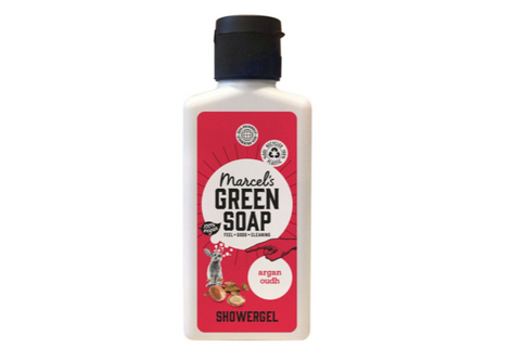 Marcel's Green Soap: Shower Gel Argan & Oudh 100ML. (Gel de ducha Argan & Oudh)