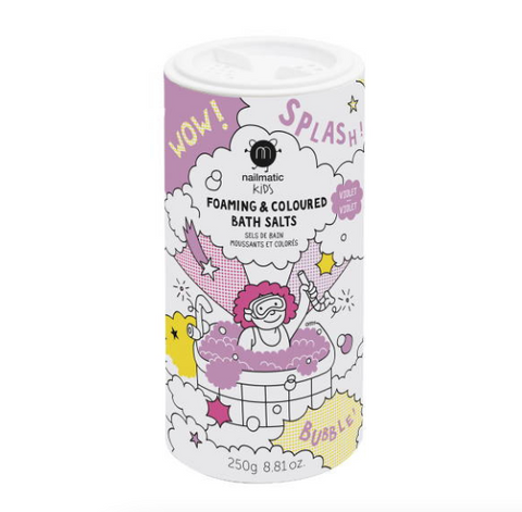 Nailmatic Kids: Foaming & Coloured Bath Salts - Varios colores (Sales de baño espumosas)