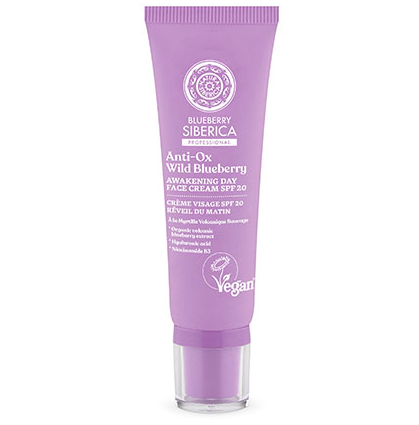 Natura Siberica: Anti-OX Wild Blueberry - Awakening Day Face Cream (Crema de día facial Vigorizante SPF20)