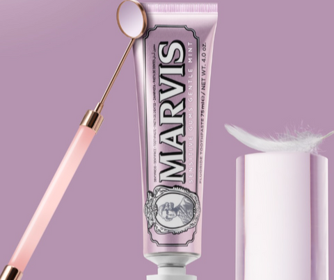 Marvis: Sensitive Gums Gentle Mint (Pasta de dientes con menta suave para encías sensibles)