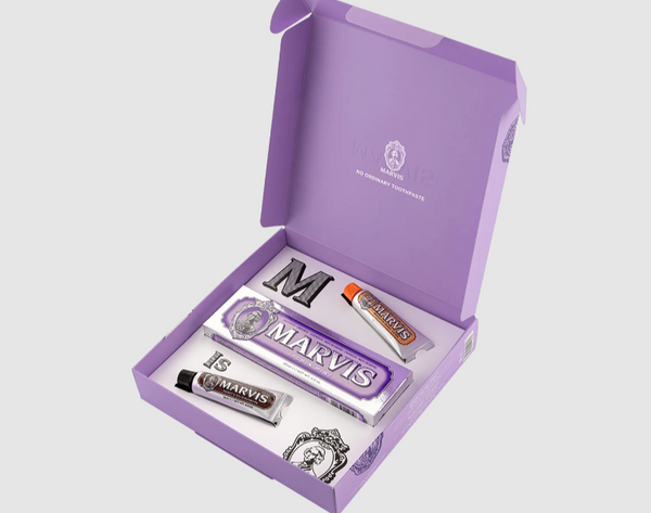 Marvis: The Sweets Toothpaste Gift Set (Set de 3 pastas de dientes)