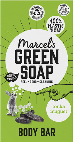 Marcel's Green Soap: Body Bar - varios aromas (Pastilla de jabón corporal)