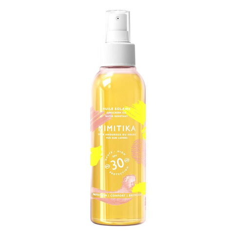 Mimitika: Huile Solaire SPF30/SPF50 (Aceite Solar SPF50 / SPF30)