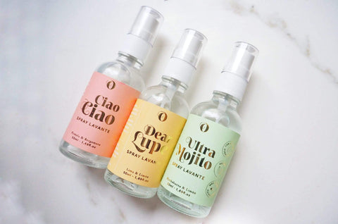 The Singular Olivia: Pack 3 Sprays Hidroalcohólicos (1 ud. de cada aroma)