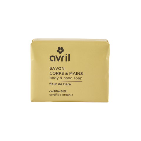 Avril: Savon Corps & Mains (Jabón sólido para cuerpo y manos) Varios tipos.