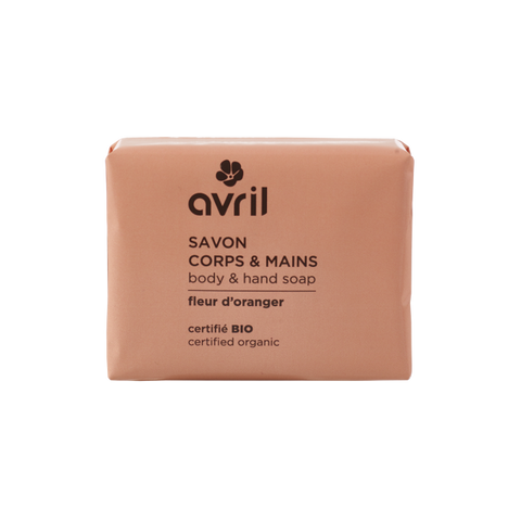 Avril: Savon Corps & Mains (Jabón sólido para cuerpo y manos) Varios tipos.