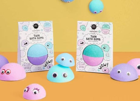 Nailmatic Kids: Twin Bath Bomb (Bombas de baño duo)