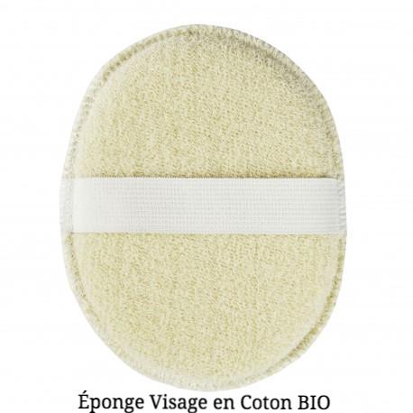 Éponge Visage en Coton BIO