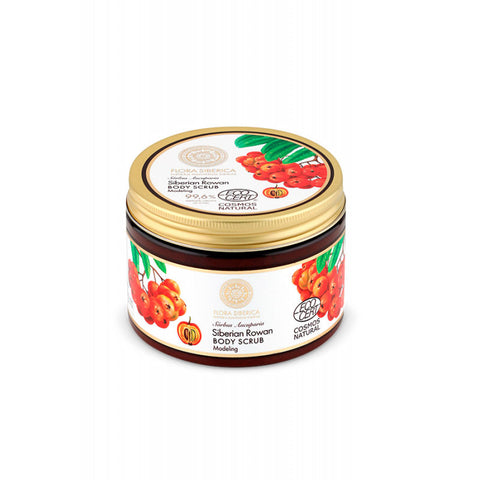 Flora Siberica: Siberian Rowan Body Scrub Modeling (Exfoliante Corporal Remodelante)