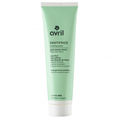 Avril: Dentifrice (Pasta de dientes menta fresca)