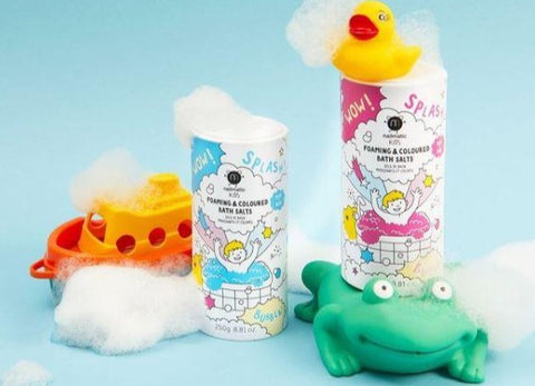 Nailmatic Kids: Foaming & Coloured Bath Salts - Varios colores (Sales de baño espumosas)