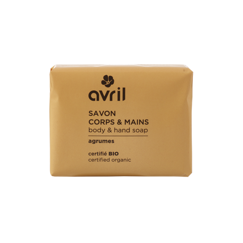 Avril: Savon Corps & Mains (Jabón sólido para cuerpo y manos)