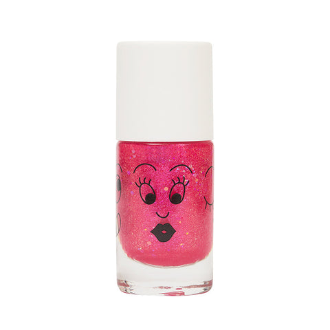 Nailmatic Kids: Vernis Enfant base Eau - Transparent Pailleté (Esmaltes infantiles a base de agua - Tonos Transparentes con brillo)