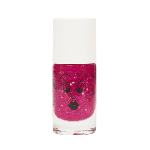 Nailmatic Kids: Vernis Enfant base Eau - Transparent Pailleté (Esmaltes infantiles a base de agua - Tonos Transparentes con brillo)